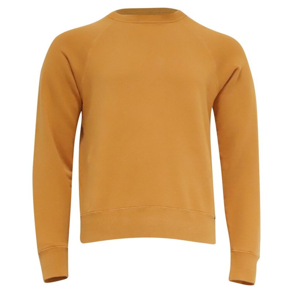Tom Ford Garment-Dyed Sweatshirt in Yellow Cotton